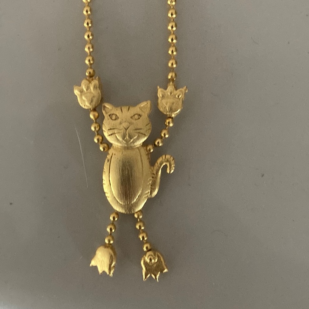 Cat necklace